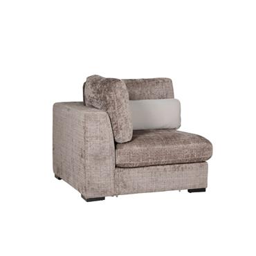 Heather Corner Arm Sectional Mink